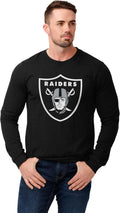 FOCO NFL Mens Team Primary Logo Long Sleeve T-Shirt - Game Day