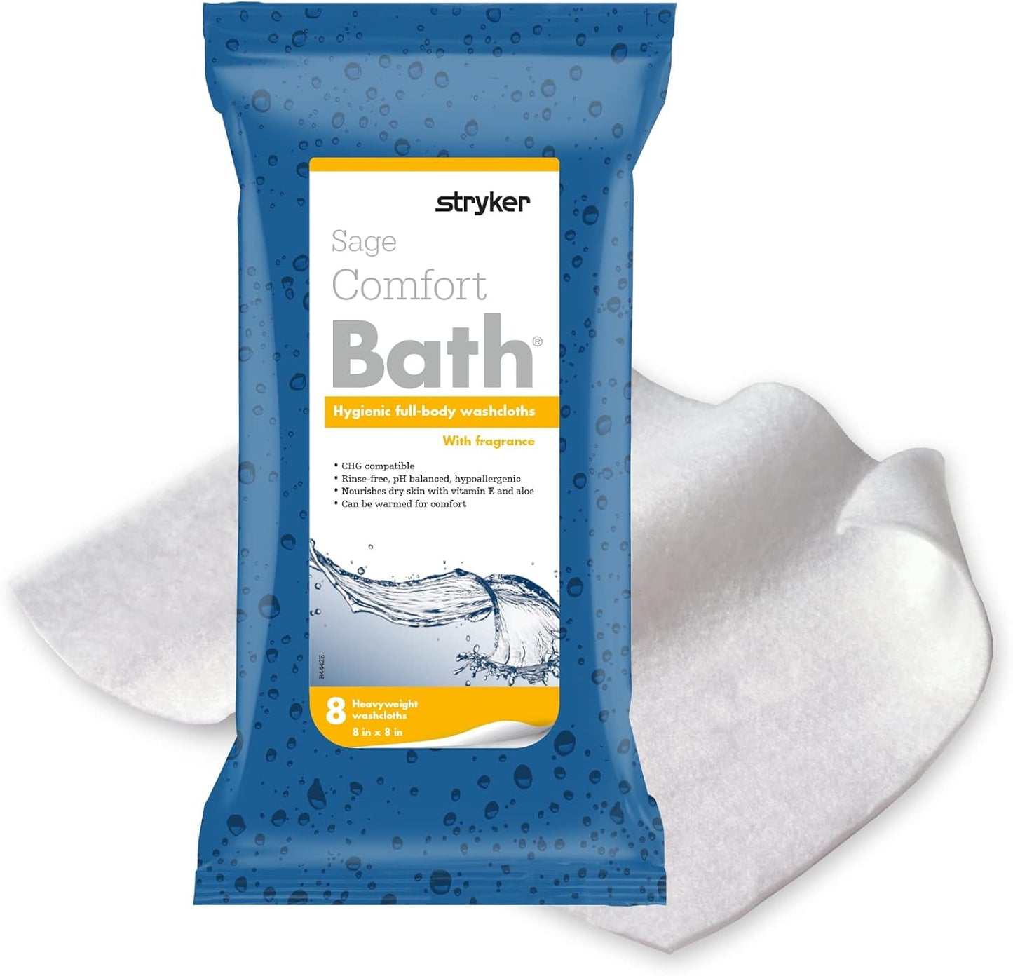 Comfort Bath Cleansing Washcloths - Ultra-Soft and Thick Cloths
