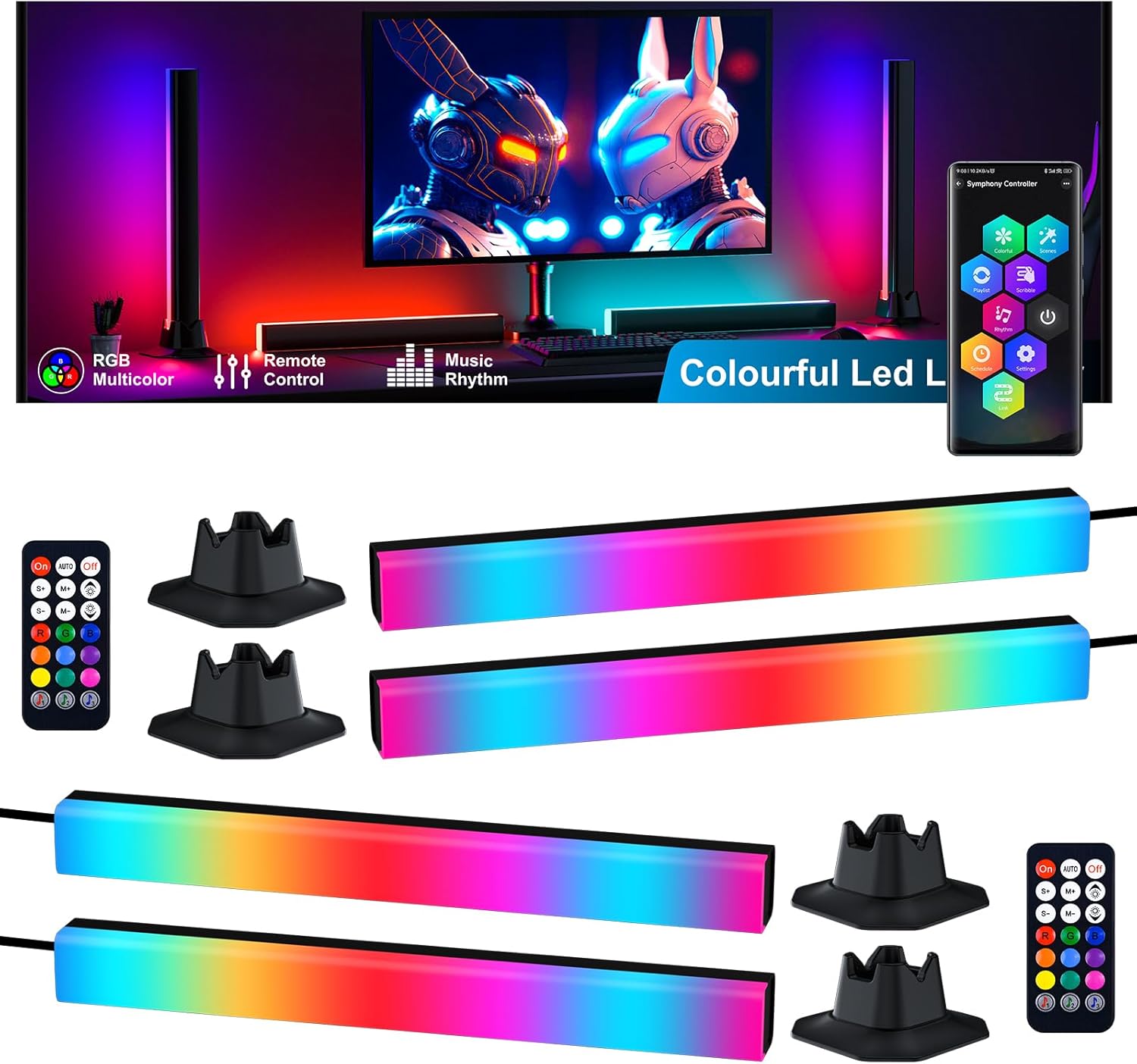 Immerse in Music Sync RGB Ambient Light - Eastfine