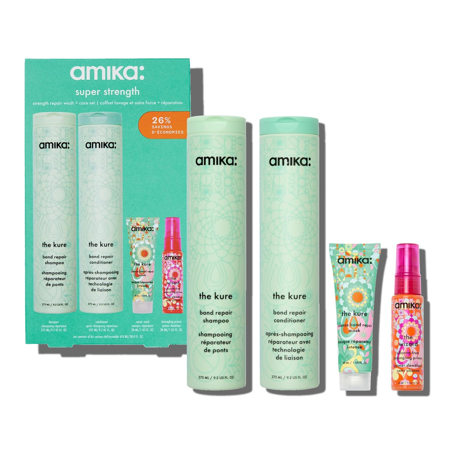 Amika Hair Repair Duo: Super Strength in a Set