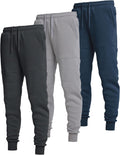 Ultra Performance 3 Pack Fleece Active Tech Joggers for Men - Warm 4X