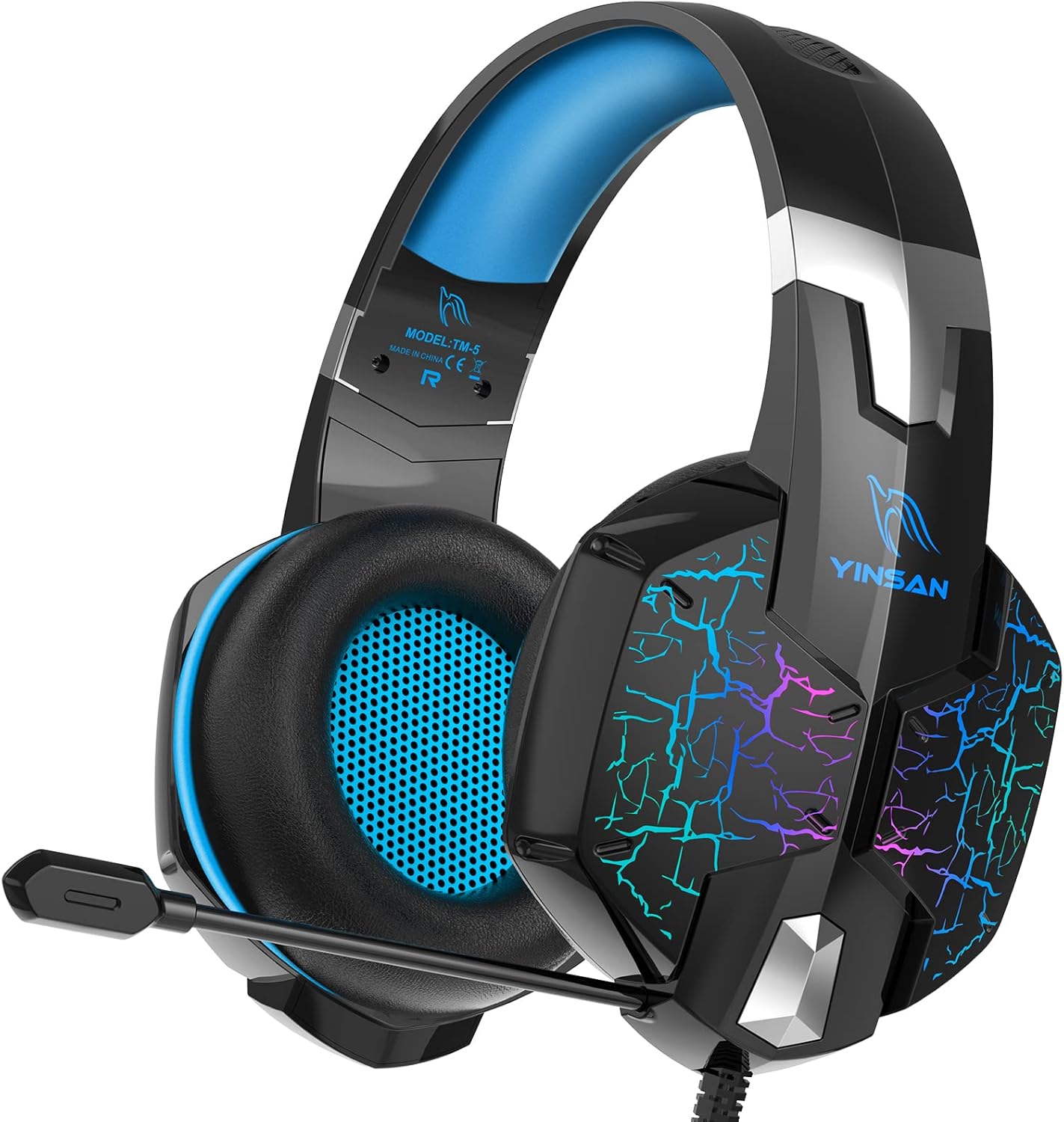 YINSAN Gaming Headset: Immersive Surround Sound