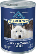 Blue Buffalo Wilderness High Protein Senior Wet Dog Food - Turkey