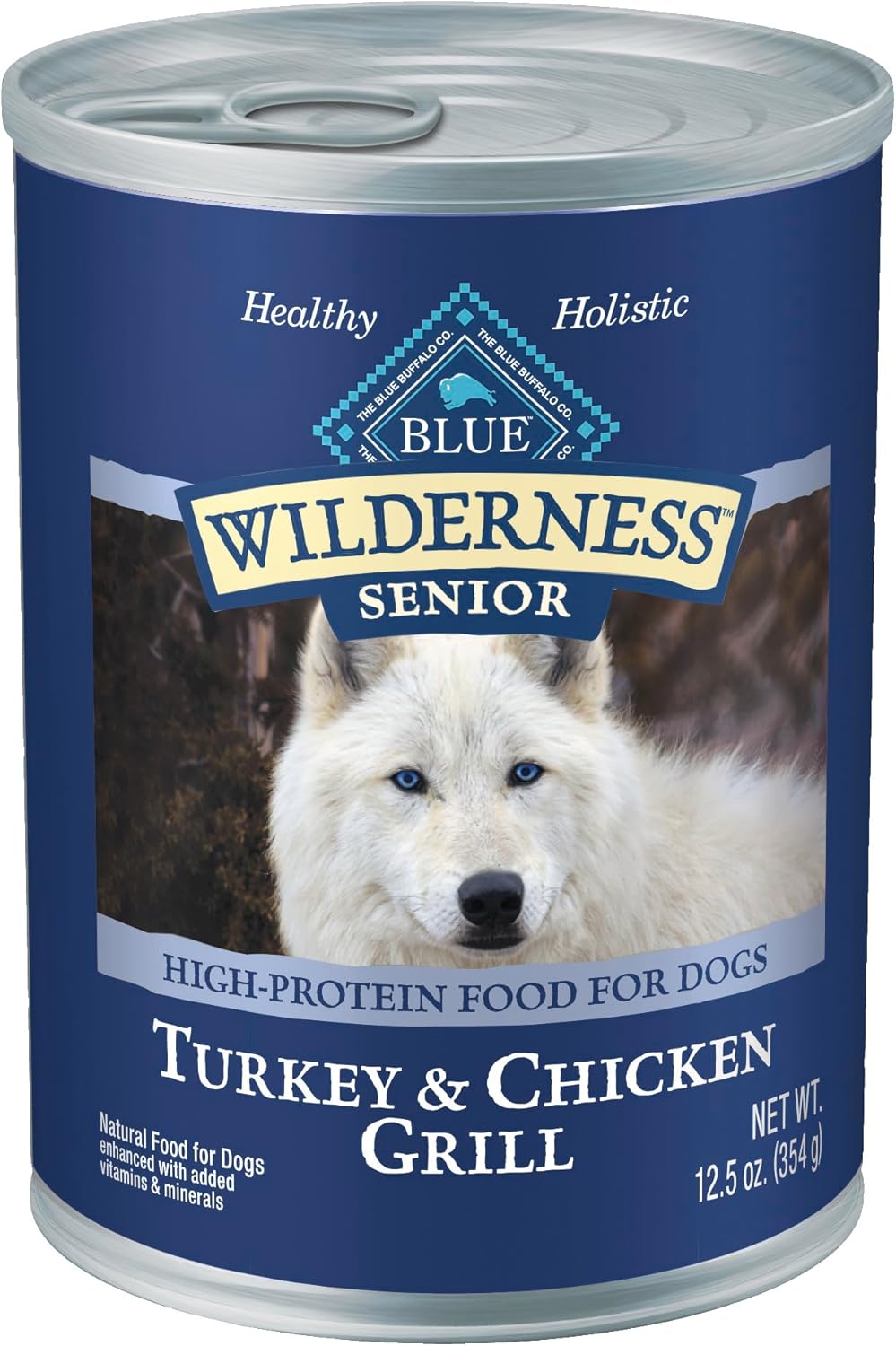 Blue Buffalo Wilderness High Protein Wet Food for Senior Dogs