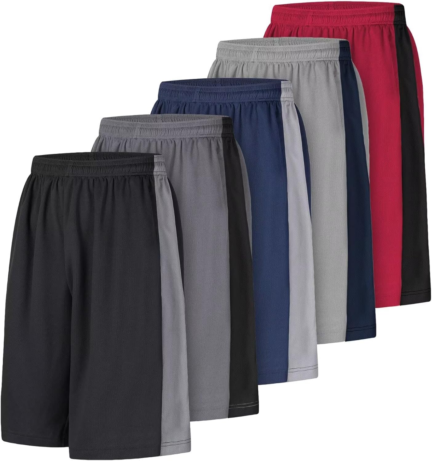 Men's Long Athletic Shorts for Basketball and Gym Use