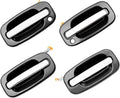 Exterior Door Handles Set Compatible with 1999-2007 Chevy/GMC - Chrome