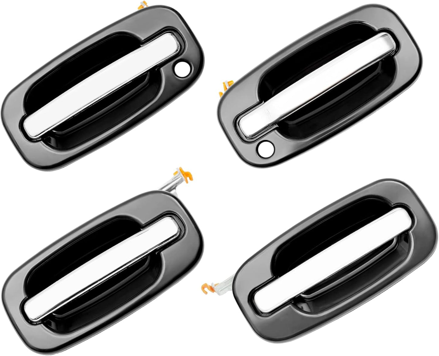 Exterior Door Handles Set for Chevy Silverado & GMC Sierra