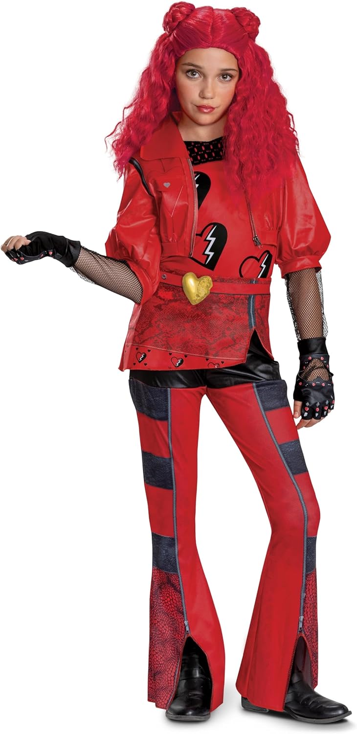 Disguise Girls Descendants Red Deluxe Costume for Kids