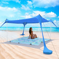 Beach Tent Pop Up Shade Canopy Sun Shelter UPF50+ - Stable Family