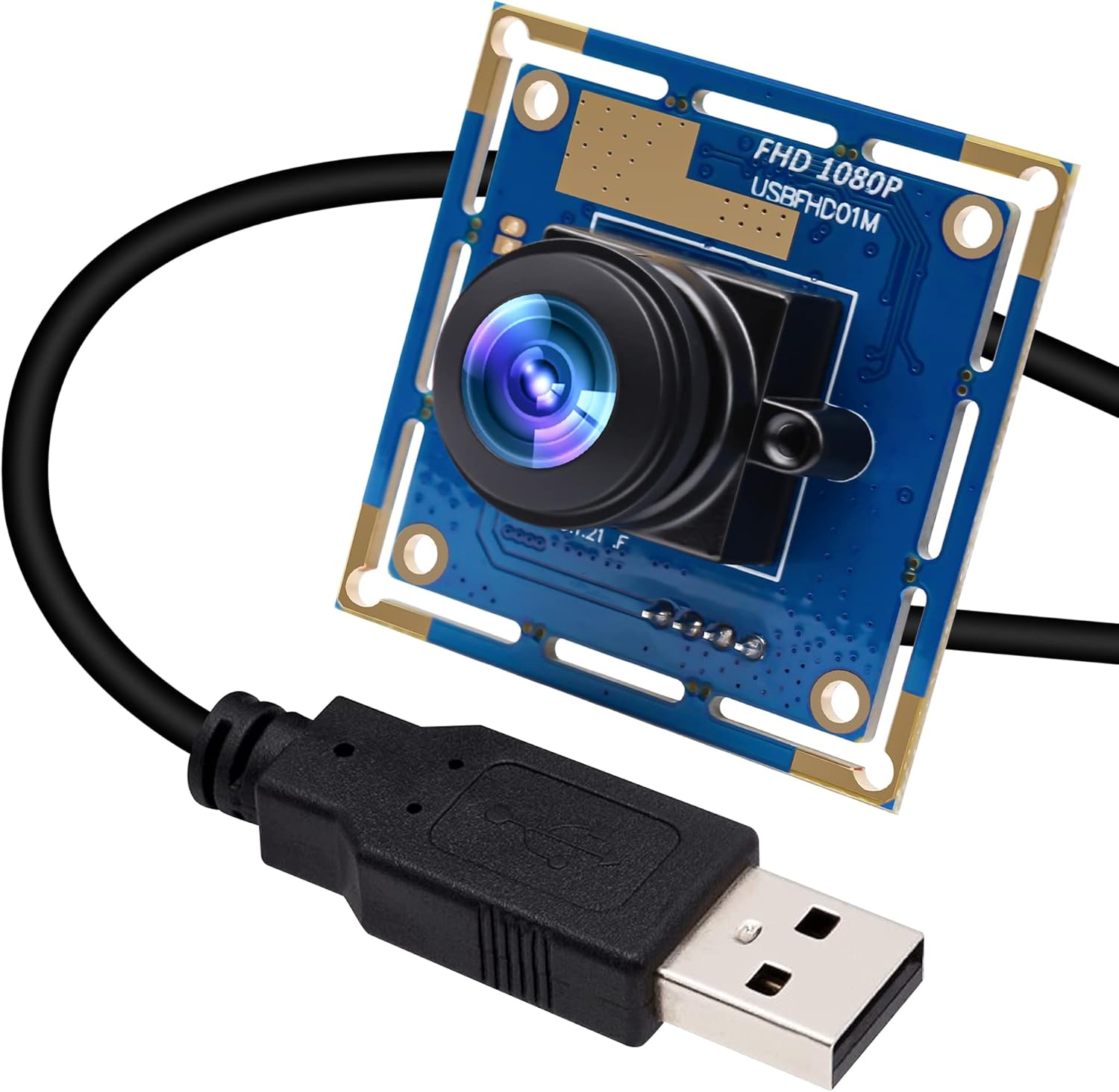 ELP USB Fisheye Camera - 180 Degree 1080P Webcam for All Devices