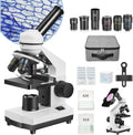Microscope for Adults Kids Students 40X-2000X - Beginner Biological