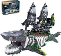 Mechanical Shark Ship Building Blocks Set - Ghost Sea Shark Model