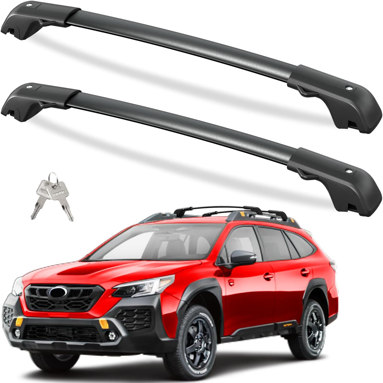 Tuyoung Roof Rack Cross Bars for Subaru Outback Wilderness 2022-2025