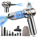 Mini Car Vacuum Cleaner 18000PA 4-in-1 Cordless Handheld - Powerful