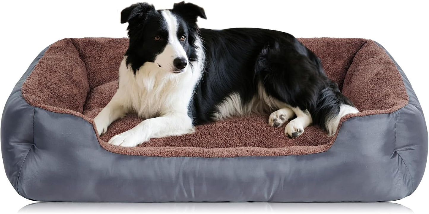 Dog Bed for Medium Size Dogs with Durable Fabric and Comfort