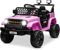 Ride on Truck Car 12V Power 4 Wheels w/Remote Control - Realistic Kids