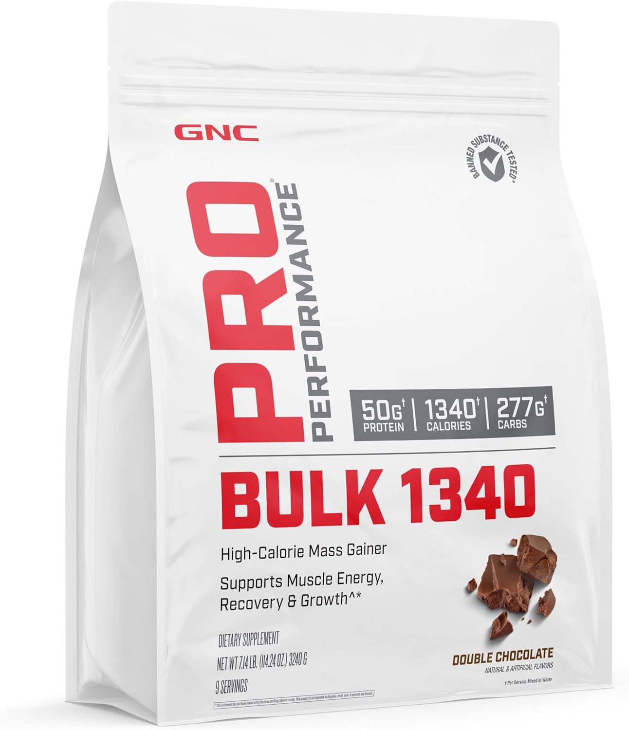 GNC Pro Performance Bulk 1340 Mass Gainer for Muscle Growth