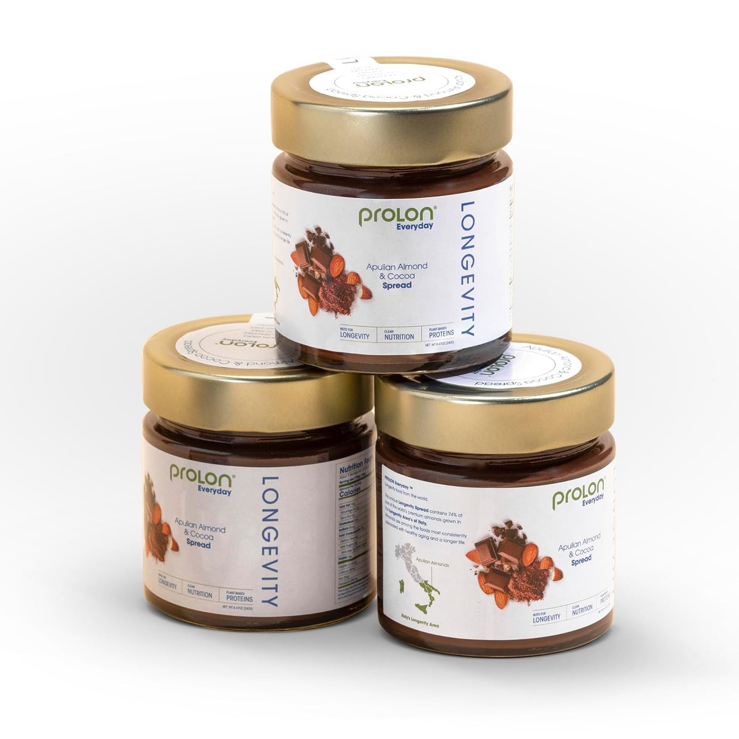Prolon L-Spread Almond Chocolate Spread - Healthy Low Sugar Snack