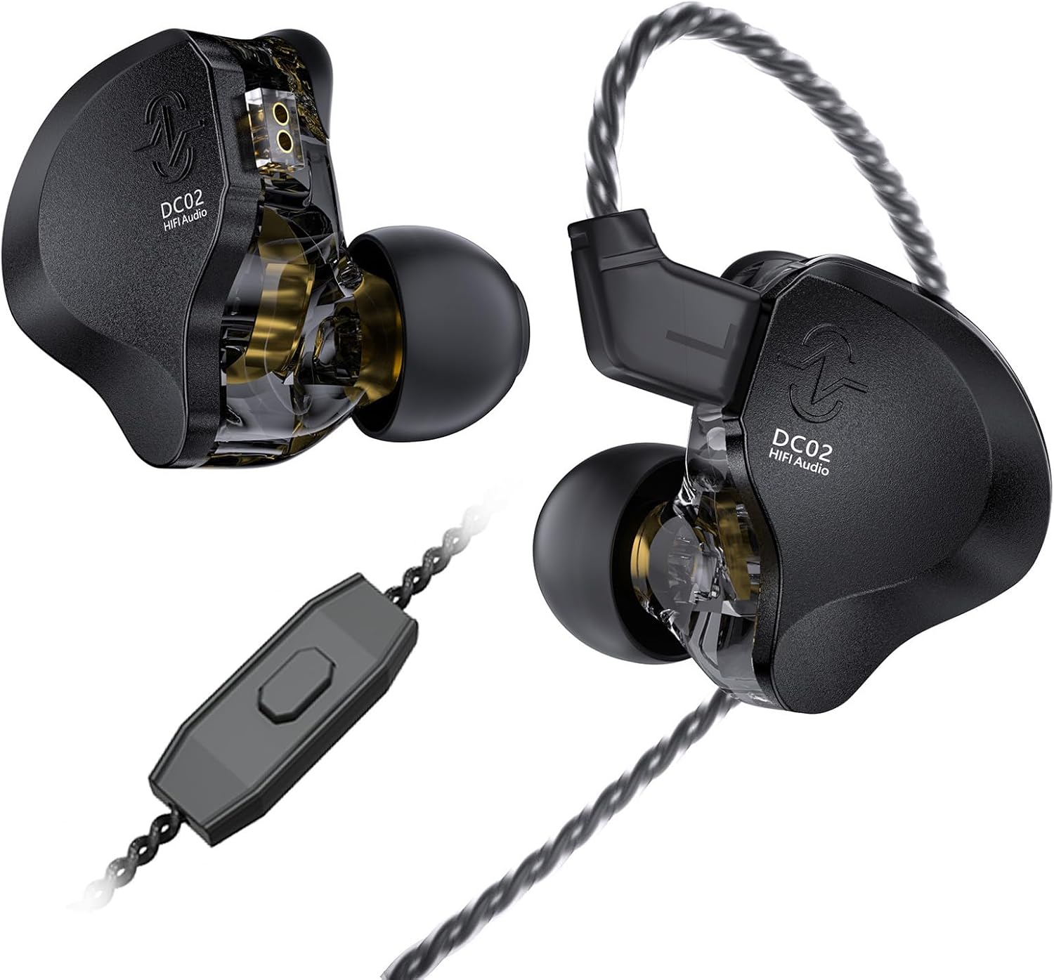 CCZ DC02 Dual Magnetic Gaming Earbuds with Mic