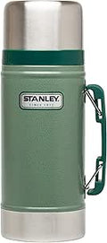 Stanley Classic Vacuum Food Jar 24oz Hammertone Green - Long Heat