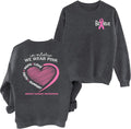 Breast Cancer Sweatshirt for Women In October We Wear Pink - Support