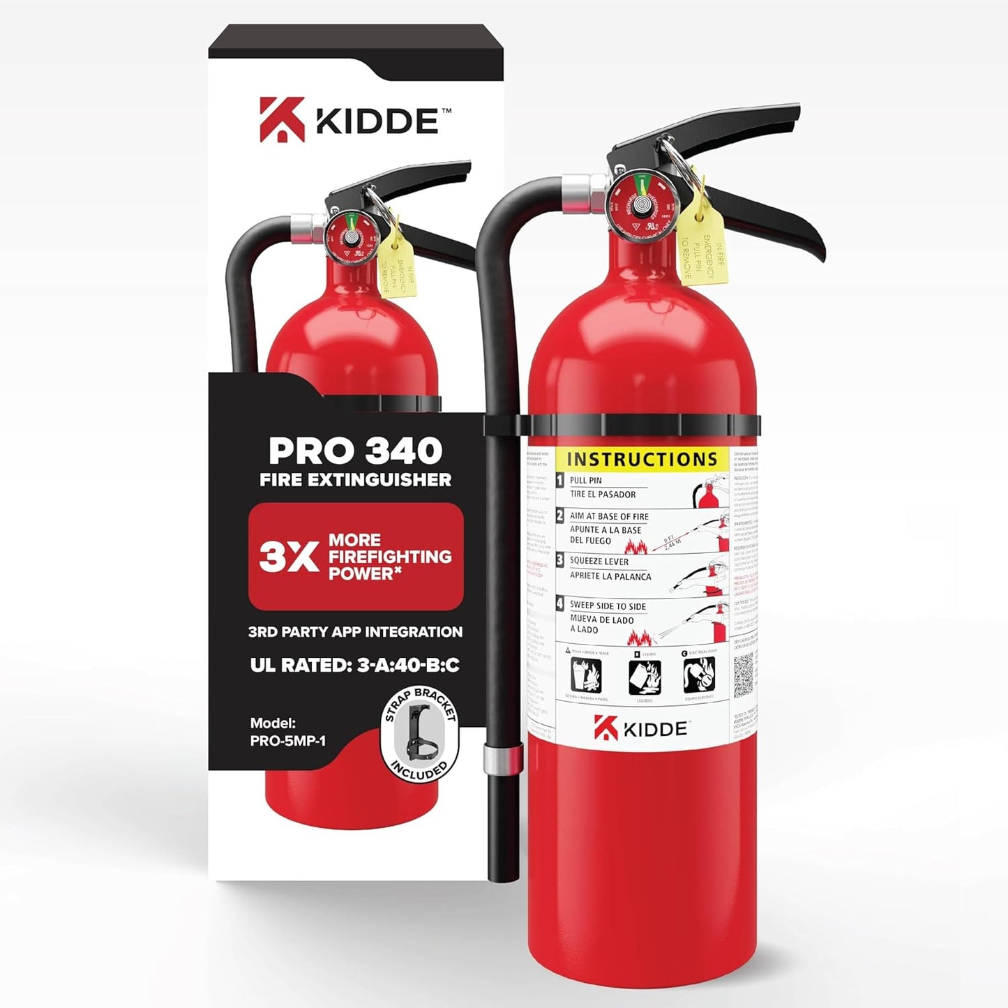 Kidde Commercial-Grade Fire Extinguisher for Office Safety
