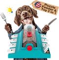 KADTC Large Size Paw-Activated Rolling Food Puzzle Toy for Dogs