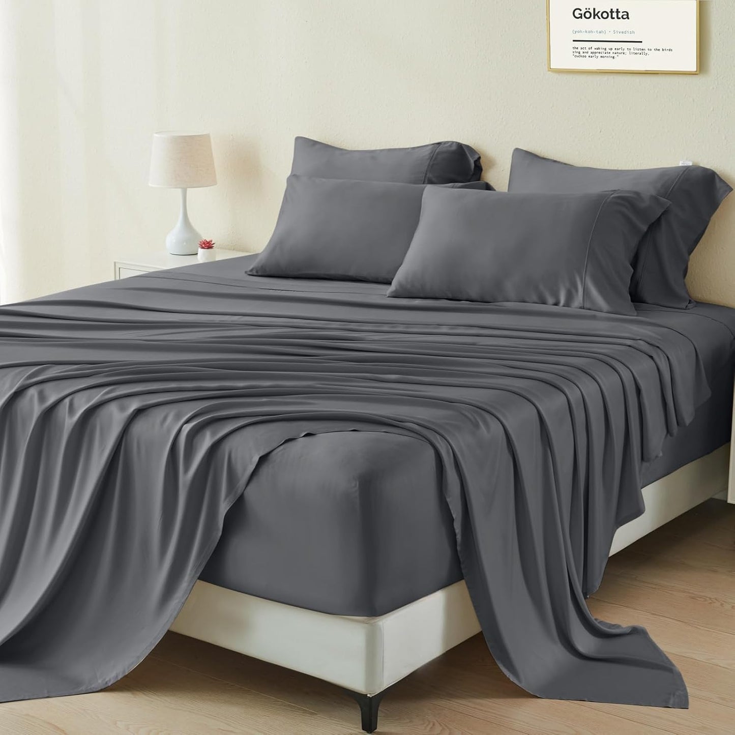 GOKOTTA Queen Size Sheets Set for Ultimate Comfort and Durability