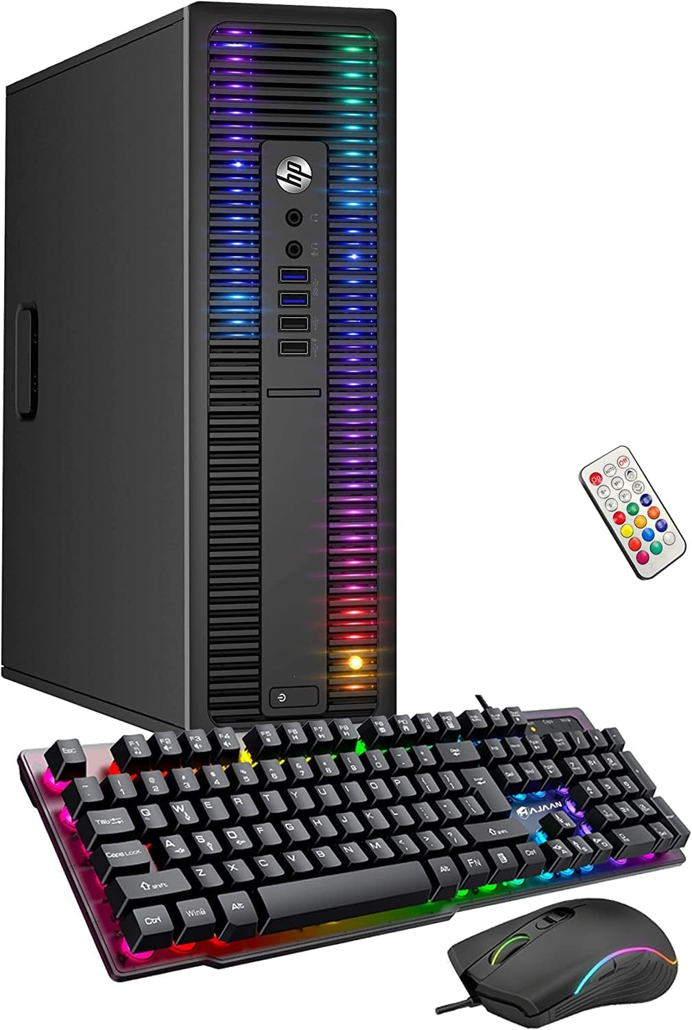 HP EliteDesk Gaming Desktop: Powerful AMD Processor, 16GB RAM, 1TB SSD