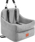 Dog Car Seat for Small/Medium Dogs Under 35lbs Grey Medium - Booster