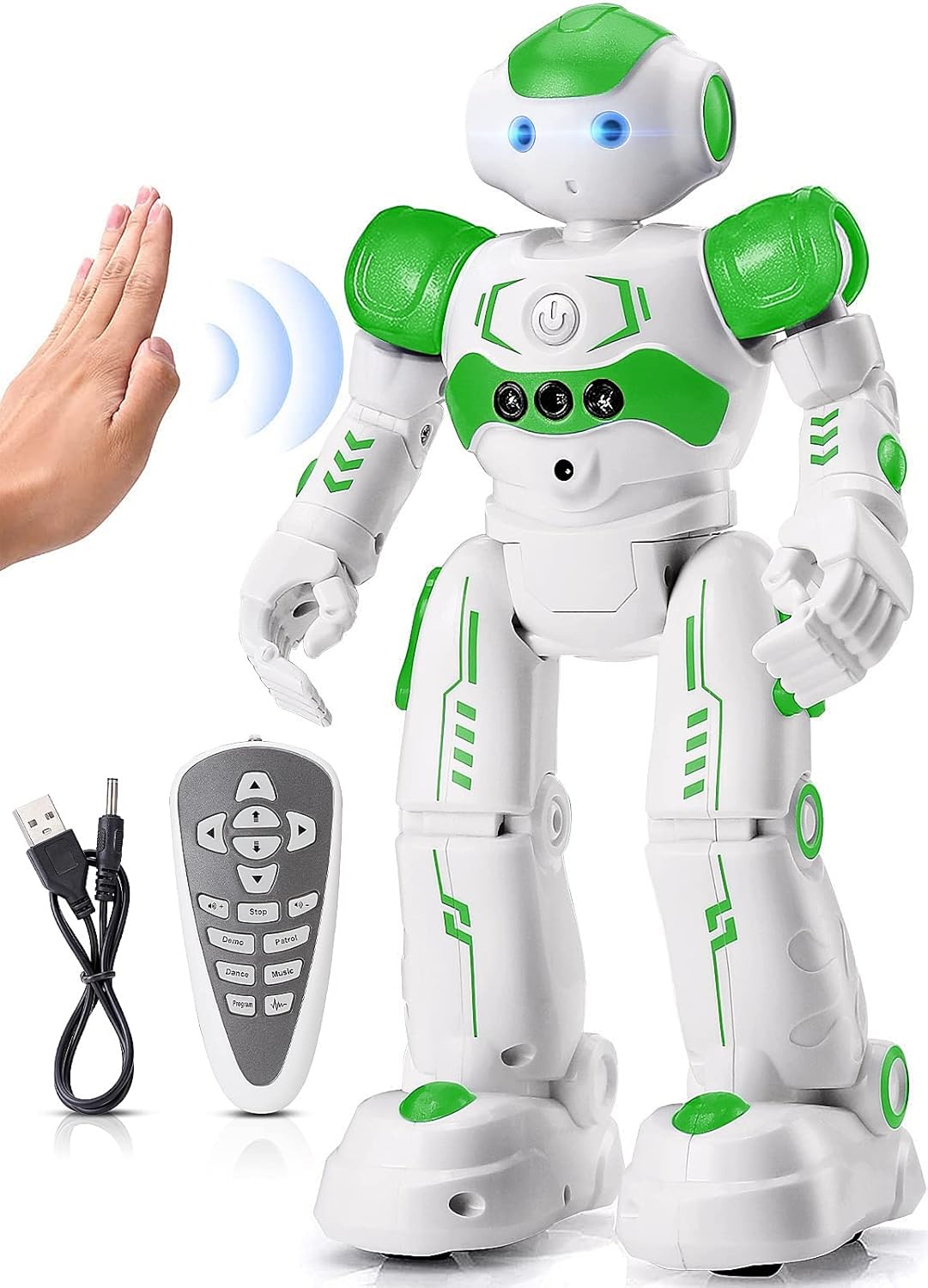 KingsDragon RC Robot Toys for Kids - Gesture Control Fun