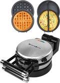 Transform Your Breakfast Game with Dual-Plate Waffle Maker