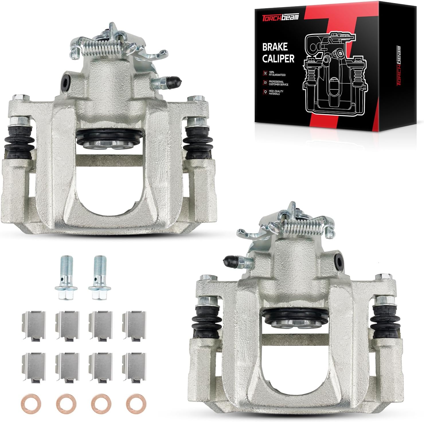 Torchbeam Rear Brake Calipers Set for Chrysler and Dodge Vehicles