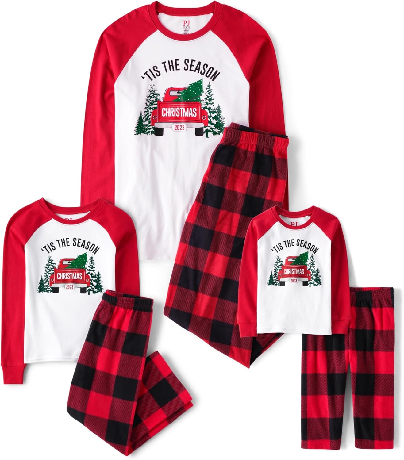 Kids' Family Matching Christmas Pajama Sets for Cozy Nights