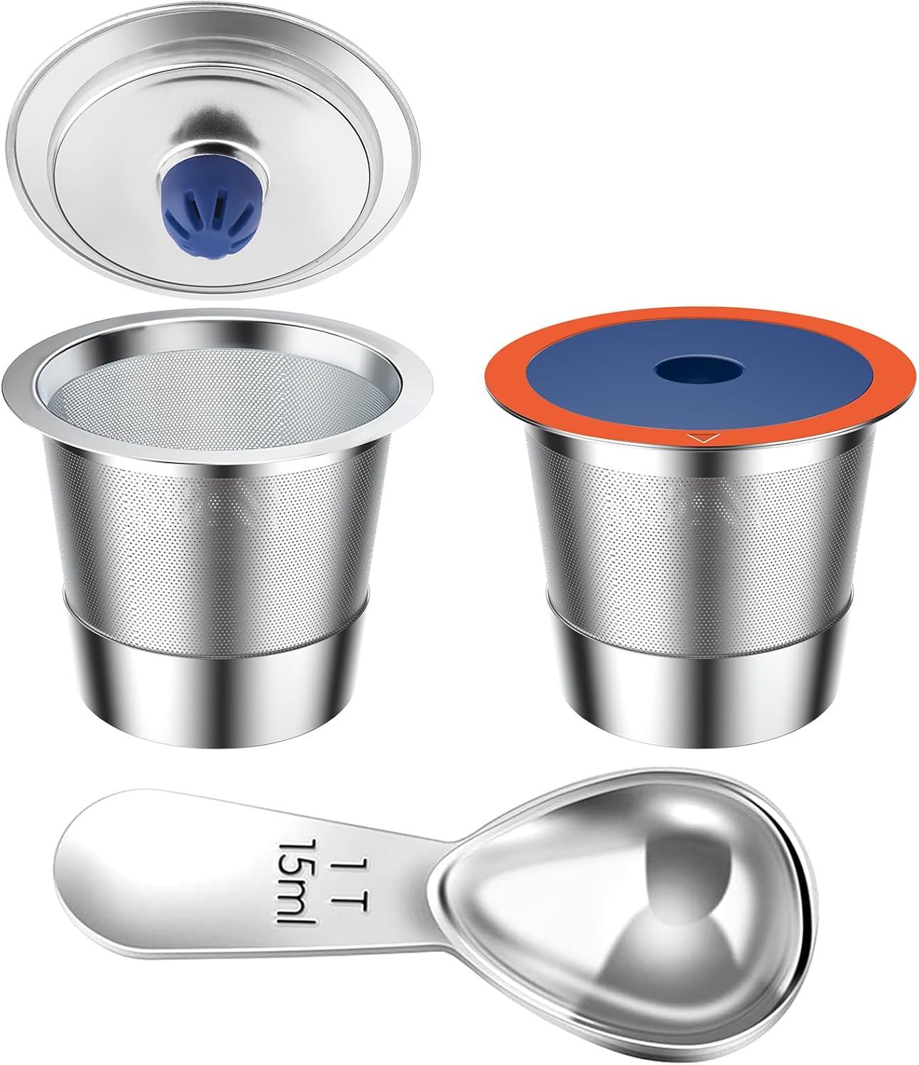 YEOSEN Stainless Steel Reusable K Cups - Eco-Friendly Coffee Pods