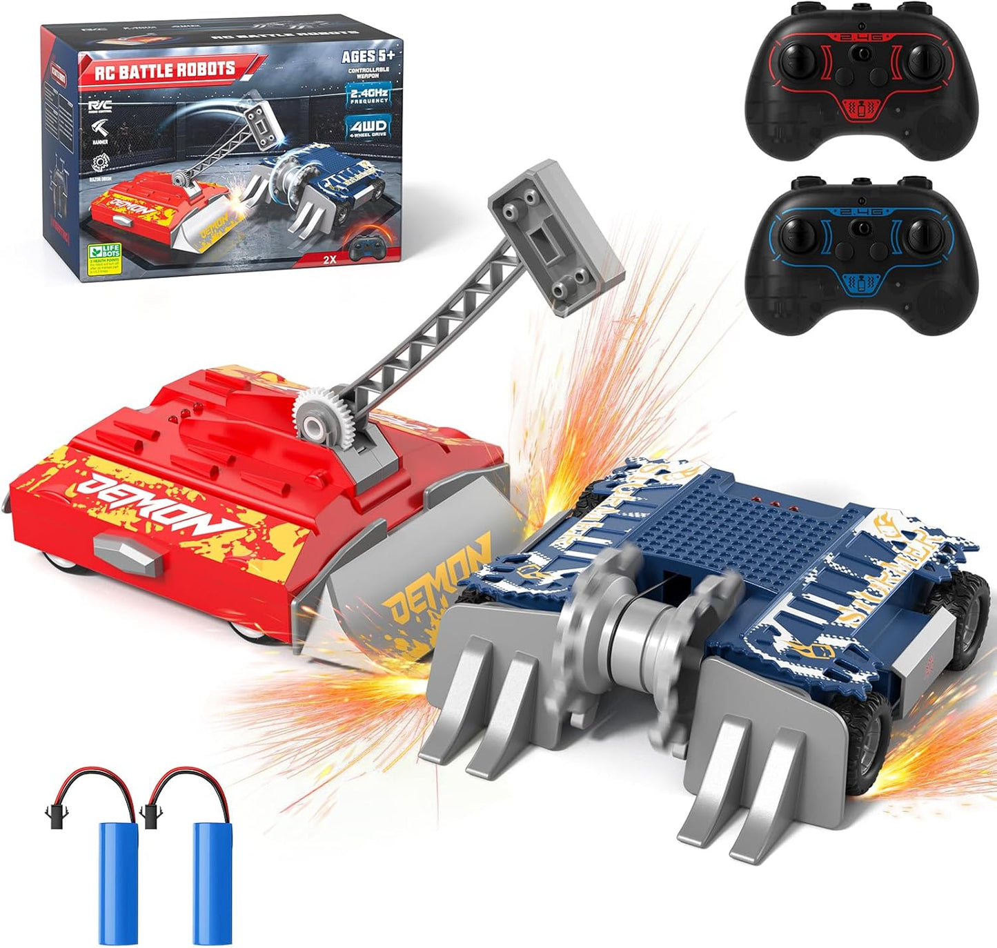 Remote Control Battle Robots for Kids - Exciting Combat Fun