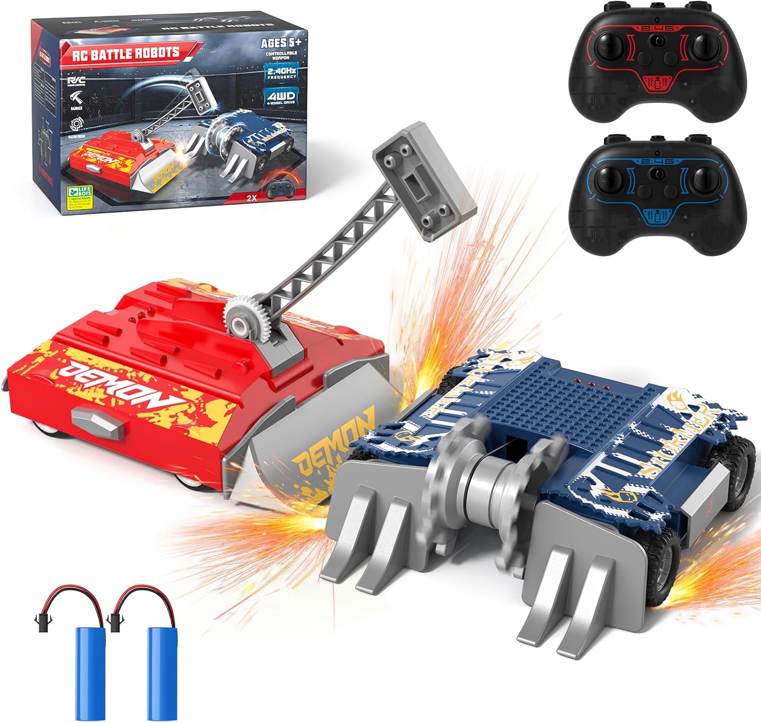 Remote Control Battle Robots for Kids - Exciting Combat Fun