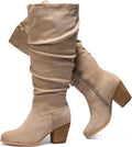 Luoika Women's Extra Wide Calf Knee High Boots - Wide Fit Comfort you