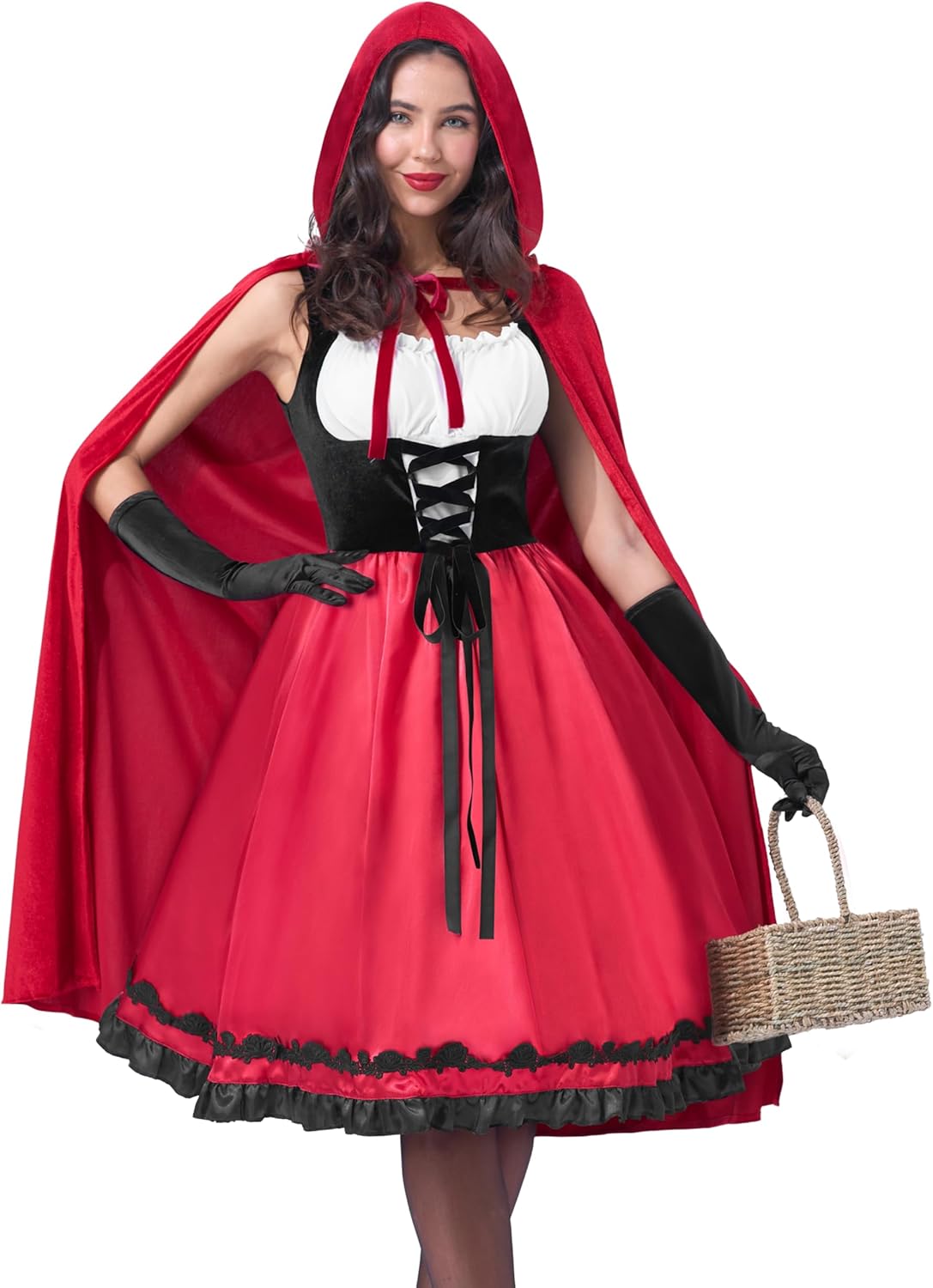 Little Red Riding Hood Costume for Women - Perfect Halloween Cape