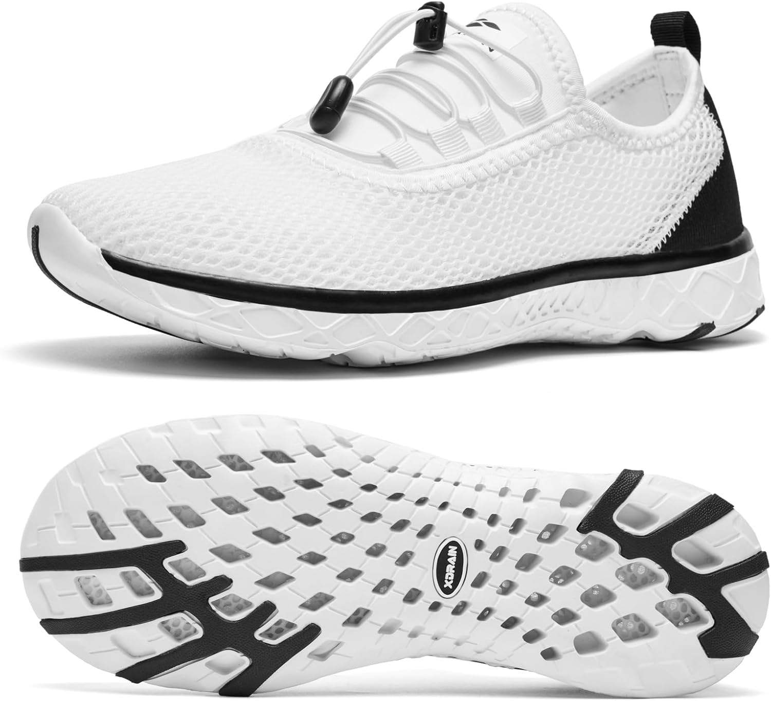 Stylish Water Shoes for Men - Quick-Dry Xdrain Sneakers