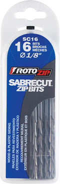 RotoZip SC16 1/8 Inch Sab Recut Zip Bit for Wood and Plastic
