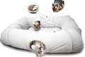 XL Cat Tunnel Bed with 4 Ways for Indoor Cats by XxingSheep