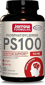 Jarrow Formulas PS 100 Capsules for Brain Health & Cognitive Function