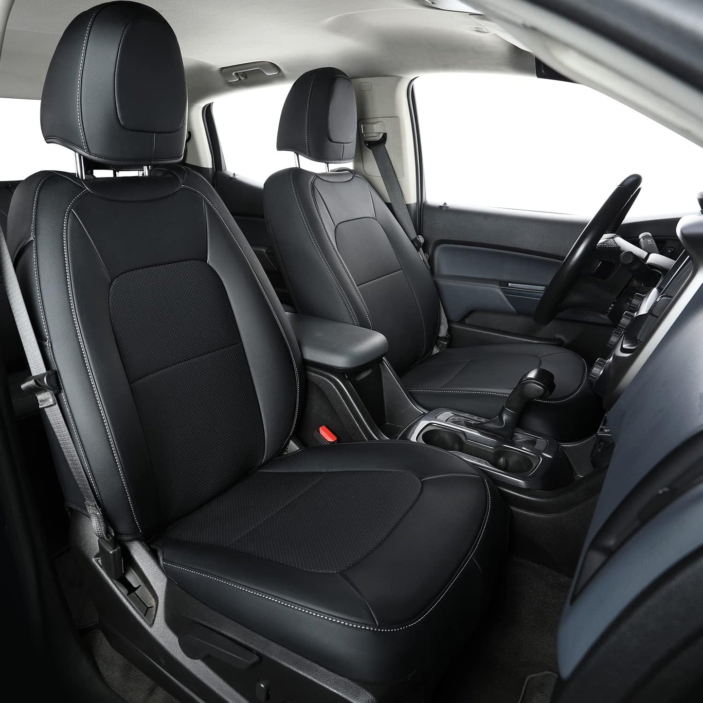 LUCKYMAN CLUB Chevy Colorado Seat Covers for 2015-2022 Models