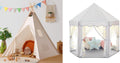 Sumbababy White Teepee: Fun Indoor/Outdoor Play