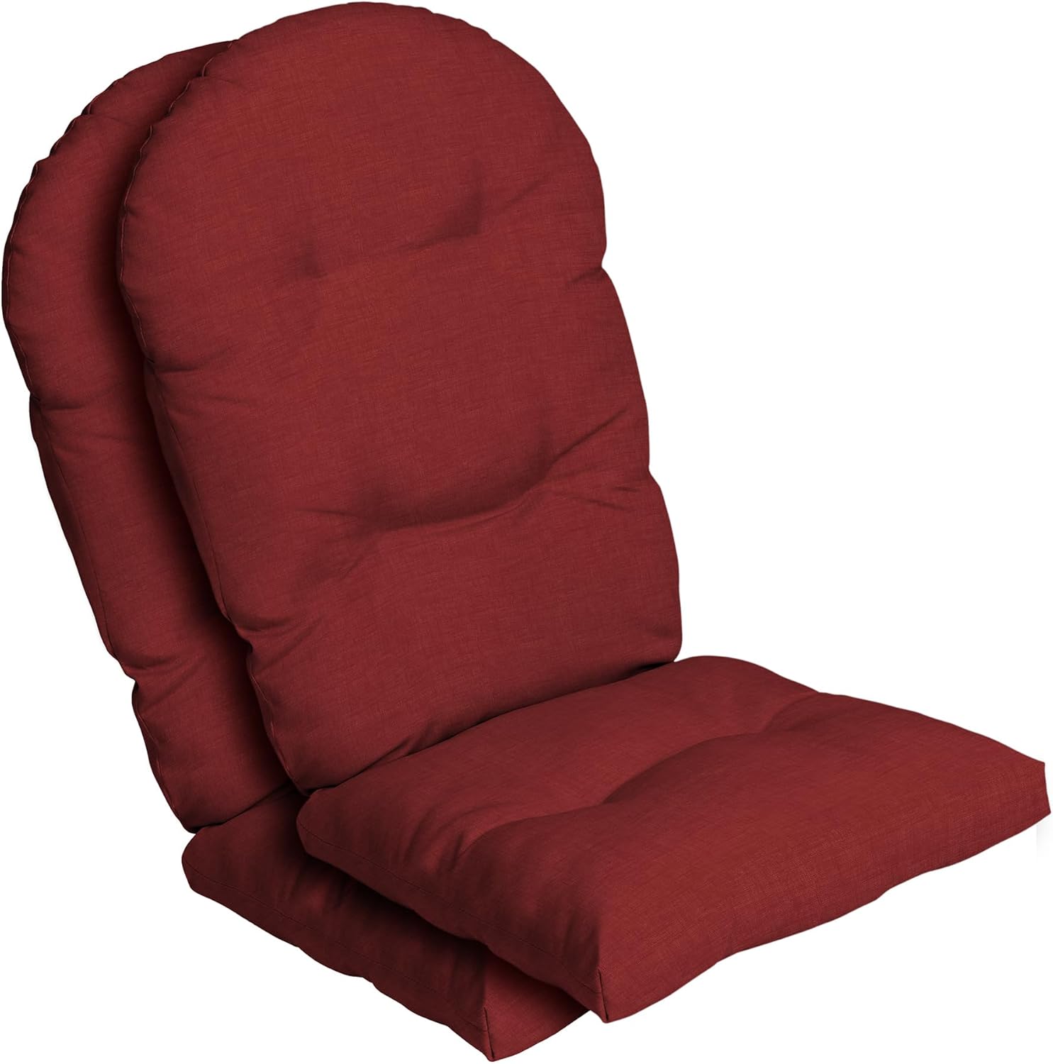 Arden Indoor/Outdoor Plush Modern Tufted Adirondack Cushion Set