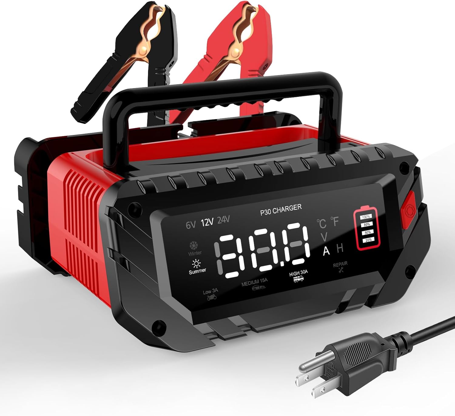 Aorika Smart 30A Battery Charger - Auto Voltage Detection