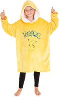 Cozy Pikachu Blanket Hoodie for Kids