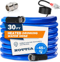 30FT Heated Water Hose for RV and Home - Freeze Protection to -45F