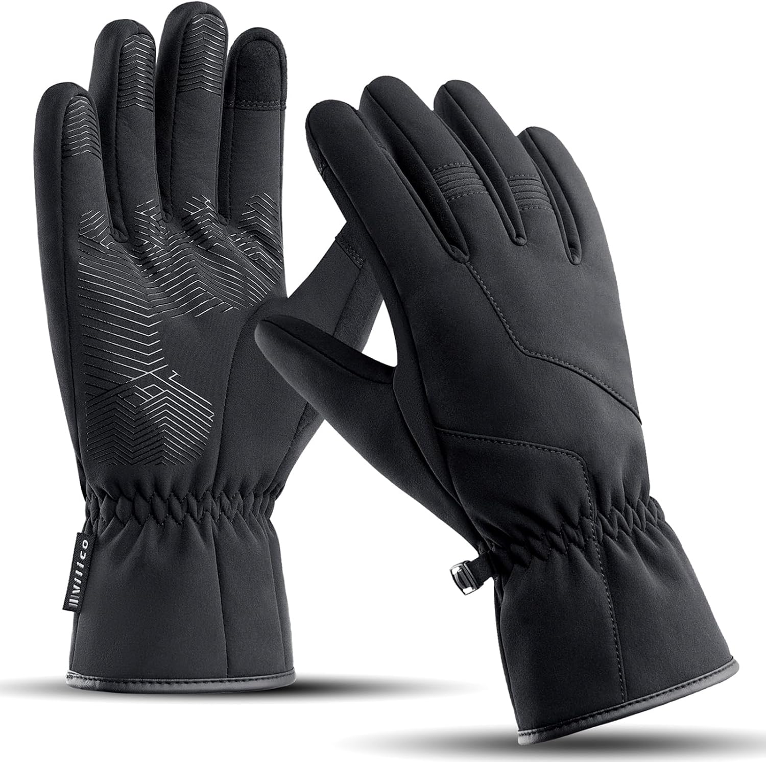 HUAME Winter Waterproof Ski Gloves -10 Windproof Touchscreen Tech for All Cold Weather Sports